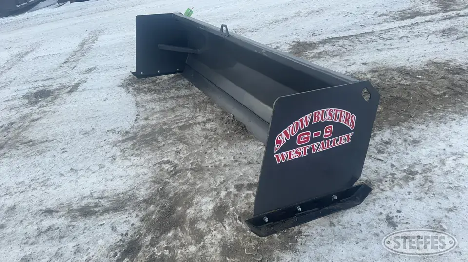 2024 Industrias America G9 Skid Steer Snow Pushers and Snowblower