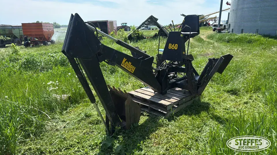 Kelley B60C Loader Backhoe Attachment