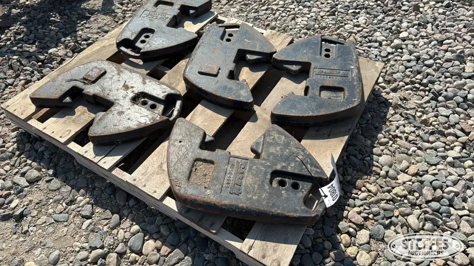 (5) Case IH suitcase weights Ag Equipment Part