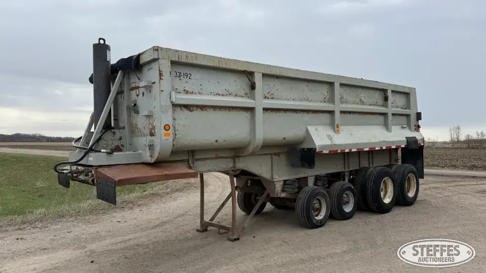 1988 CMC CMC-FT-S25 End Dump Trailer
