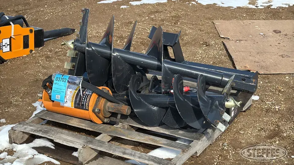 2024 Wolverine ADB-13-1218R Skid Steer Augers-Post Driver