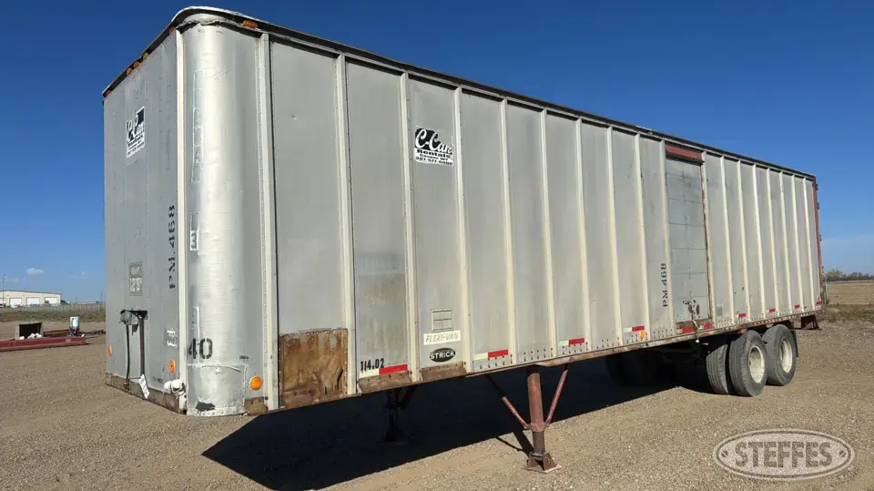 1966 Strick Flexi-Van Van Trailer