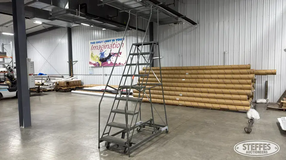 Rolling stairs General Tools and Shop Supply
