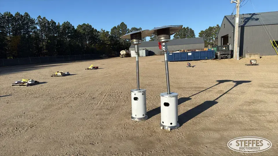 (2) Patio heaters General Business Support Item