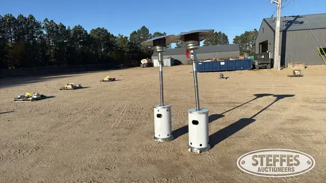 (2) Patio heaters