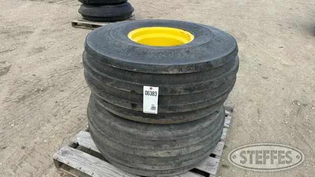 (2) Goodyear Dyna Rib 16.5L-16.1 tires