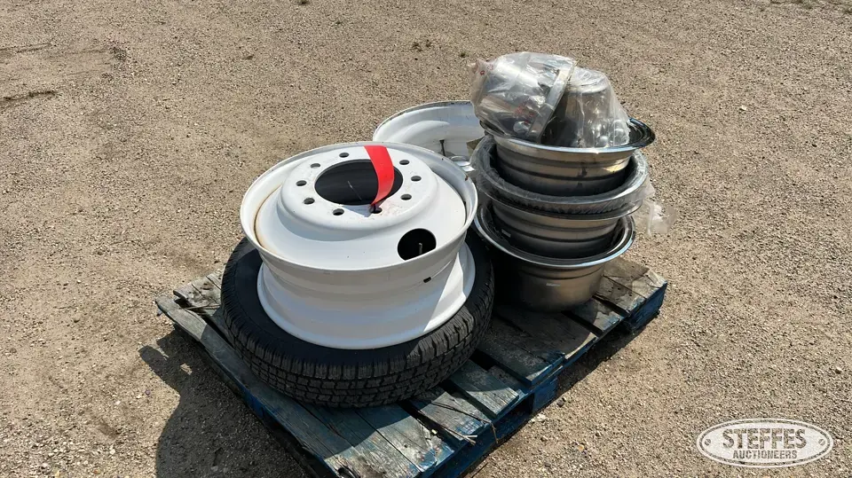 (2) 10-bolt steel wheels Truck-Trailer Part