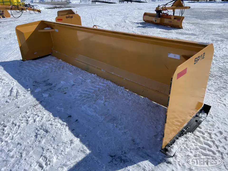 2023 Industrias America SP12 Skid Steer Snow Pushers and Snowblower