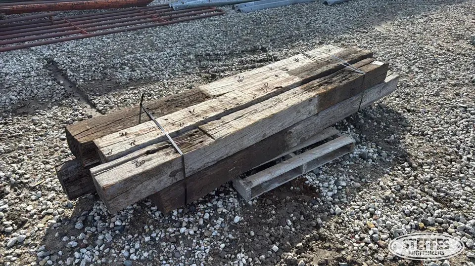 (7) Railroad ties Farm Support Item