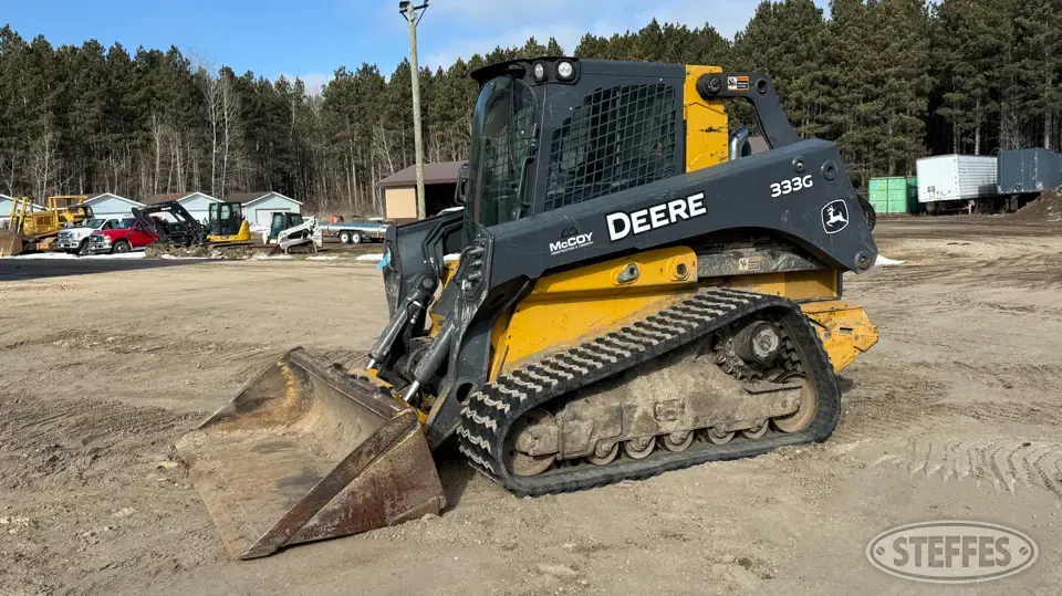 2019 Deere 333G Tracked Skid Steer