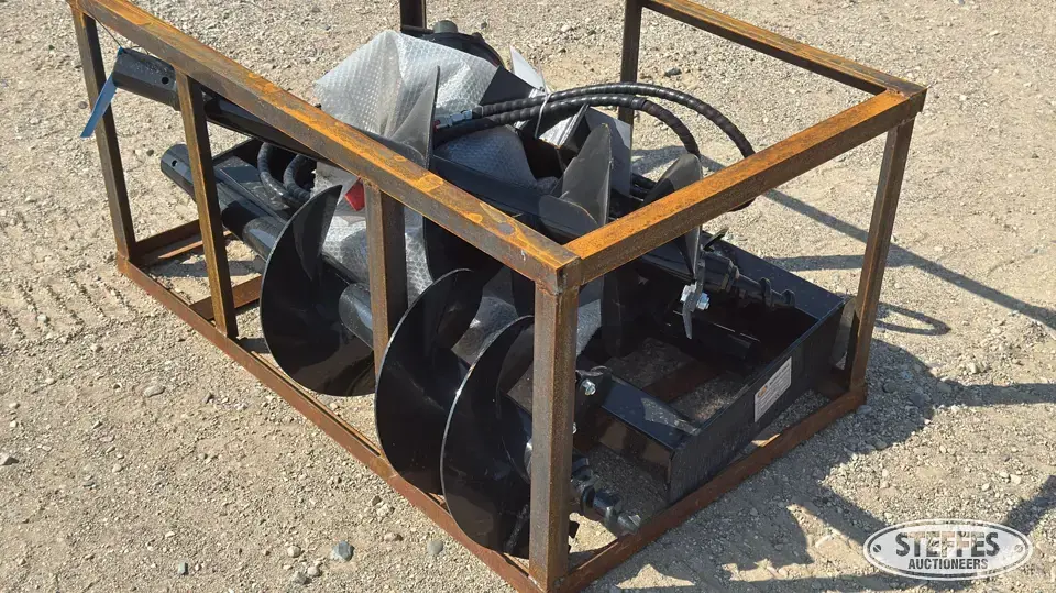 2026 Mower King SSECAG-Y Skid Steer Augers-Post Driver