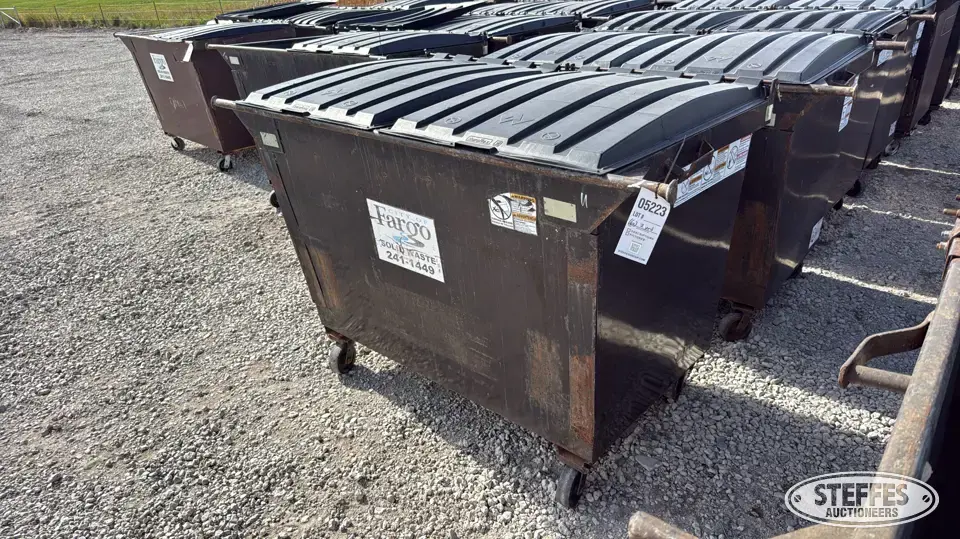 (6) 2 yd. dumpsters General Business Support Item