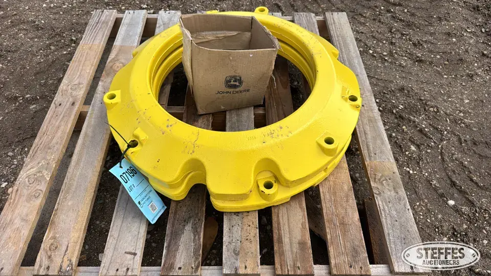 (2) John Deere starter weights Ag Equipment Part
