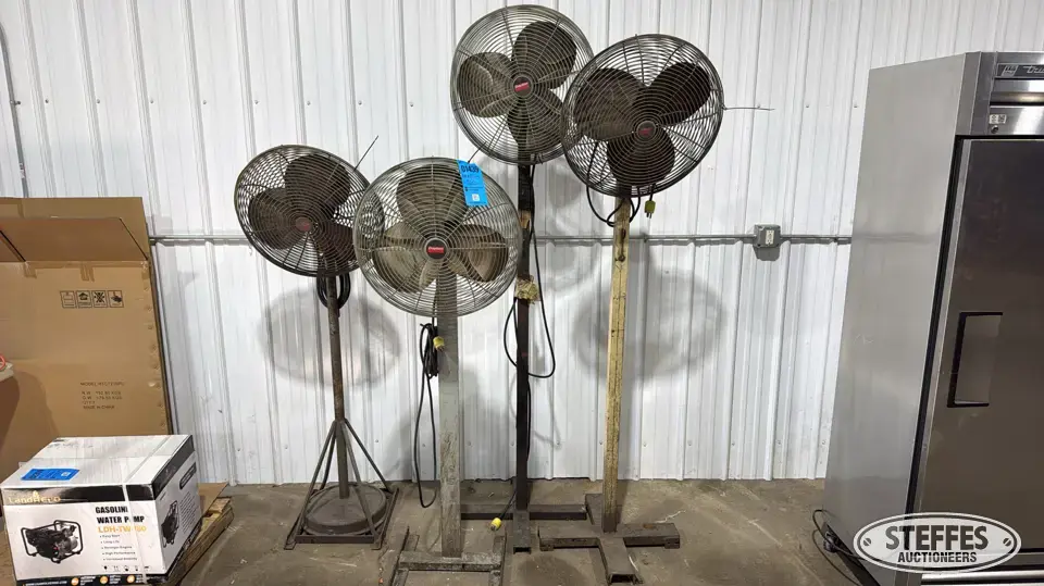 (4) Dayton fans General Tools and Shop Supply