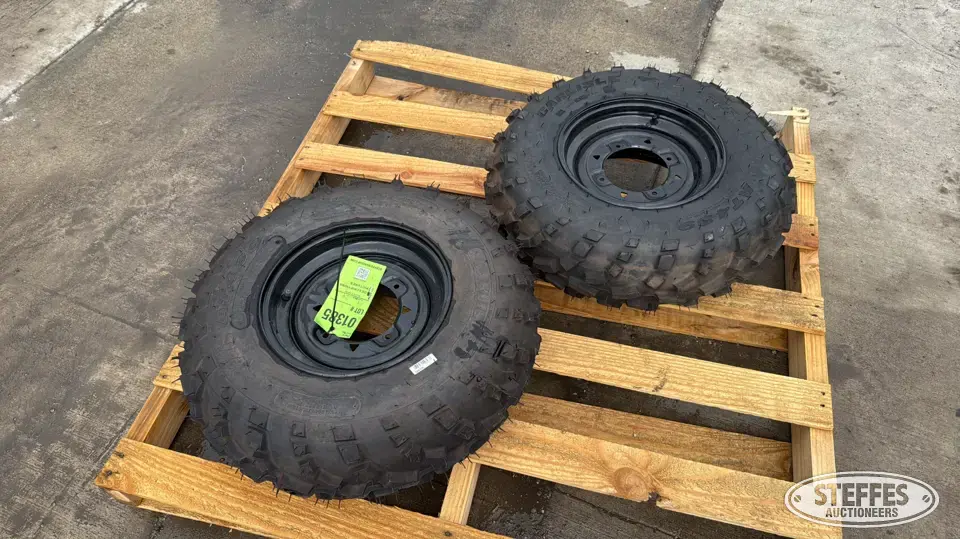 (2) Carlisle 25x8.00-12 ATV tires ATV-UTV Tires and Track