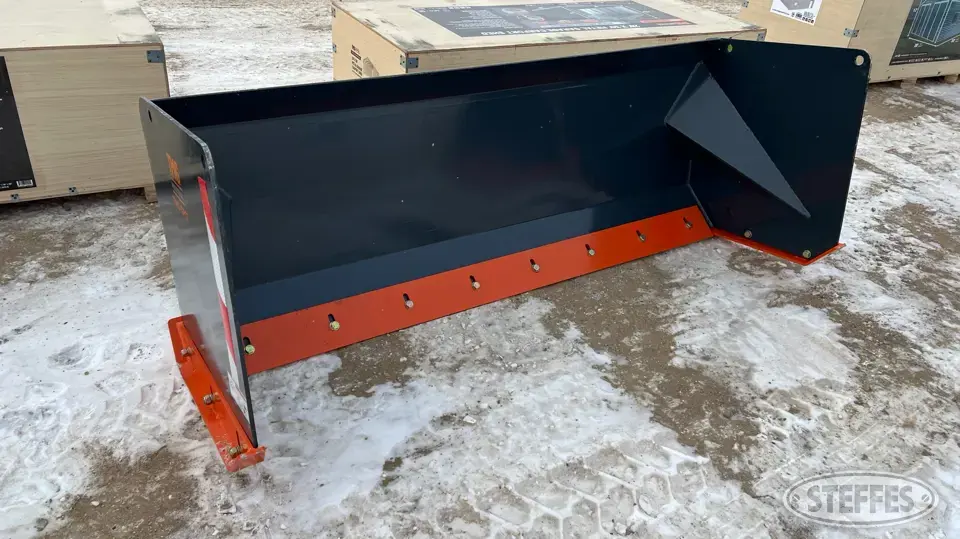 2025 TMG SP07 Skid Steer Snow Pushers and Snowblower
