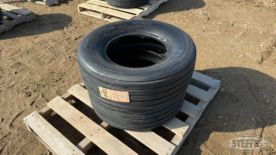 (2) Treadura 11L-15 tires Tractor-Implement Tire