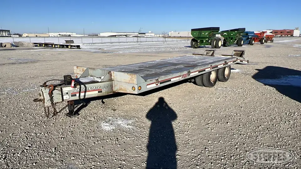 2000 Interstate 20DT Flatbed Trailer