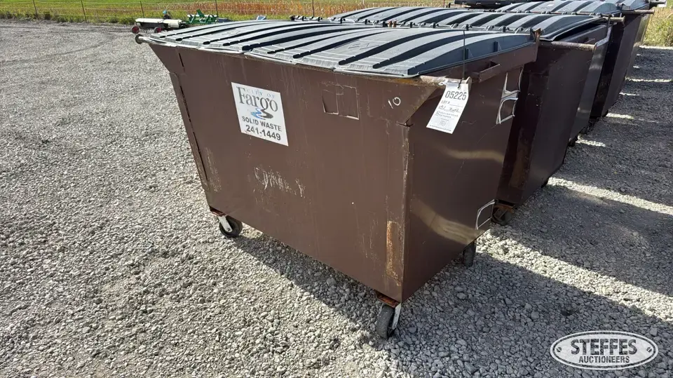 (5) 2 yd. dumpsters General Business Support Item