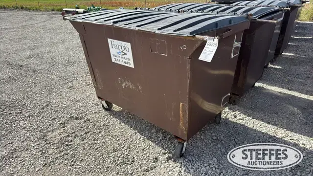 (5) 2 yd. dumpsters