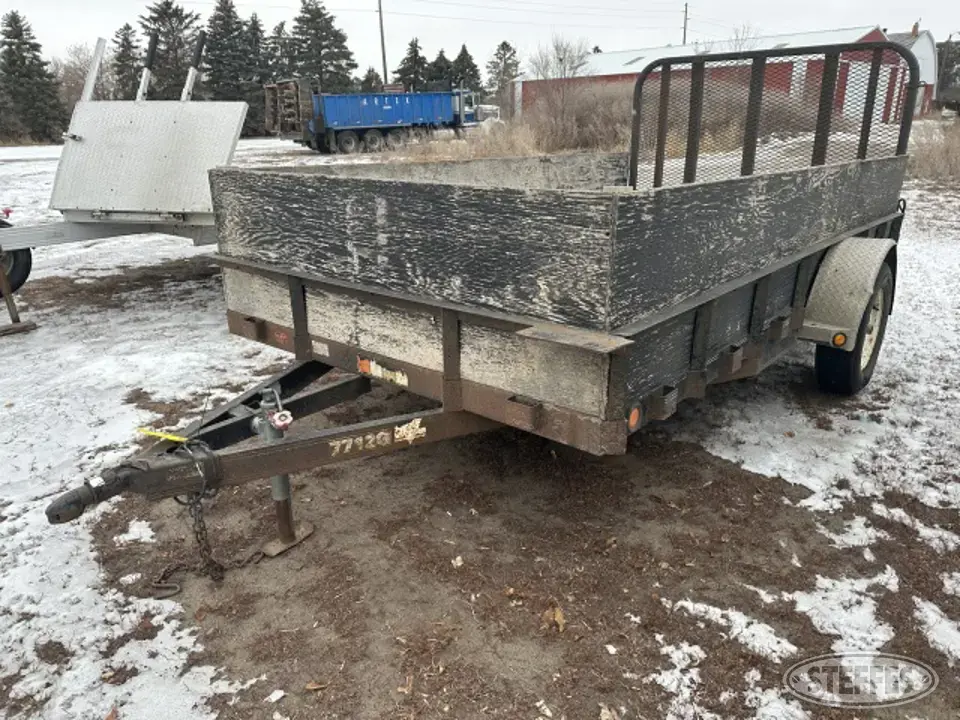 PJ 7712G Utility Trailer