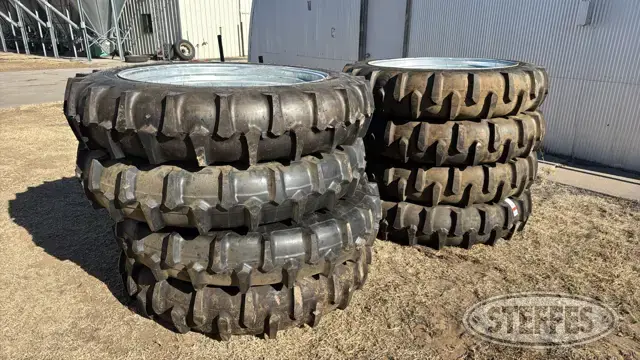 (8) 11.2-38 Irrigator tires