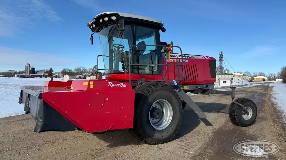2013 Massey Ferguson WR9760 Self-Propelled Windrower