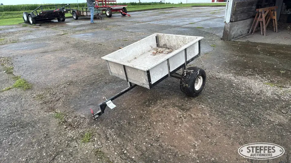 Shop-built utility trailer