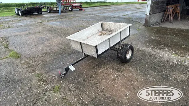 Shop-built utility trailer