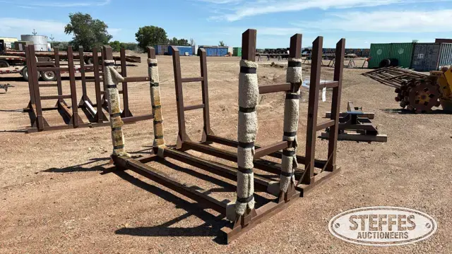 (2) Pipe cradles