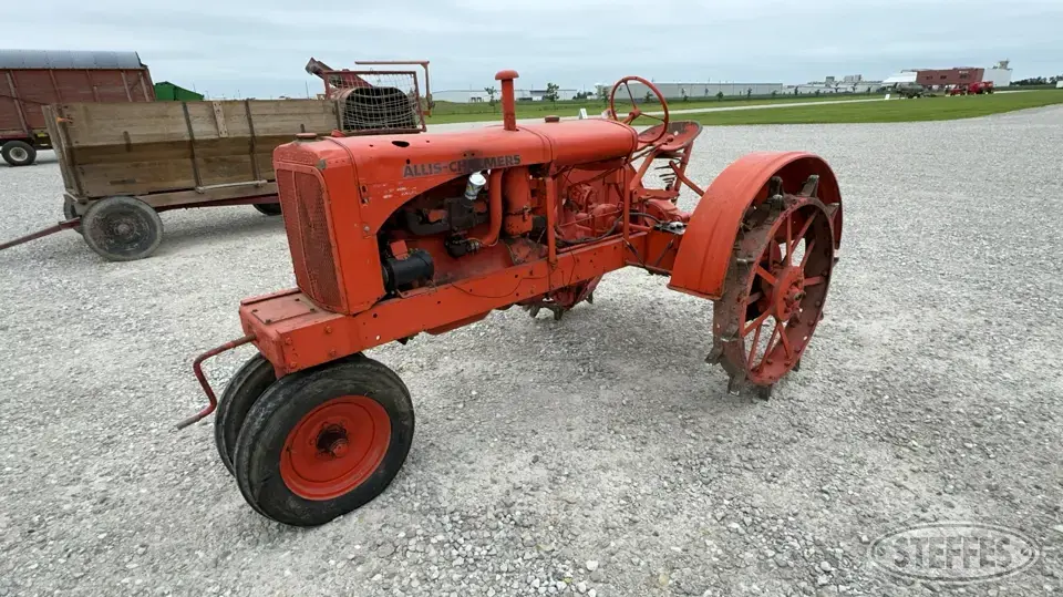 1937 Allis-Chalmers WC Collectible Show Tractors-Stationary Engine