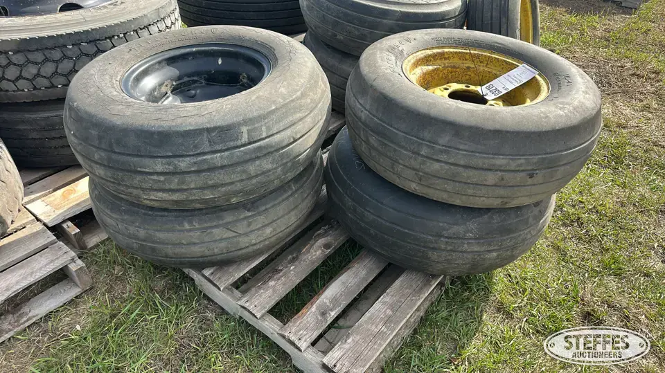 (4) 11L-15 tires Tractor-Implement Tire