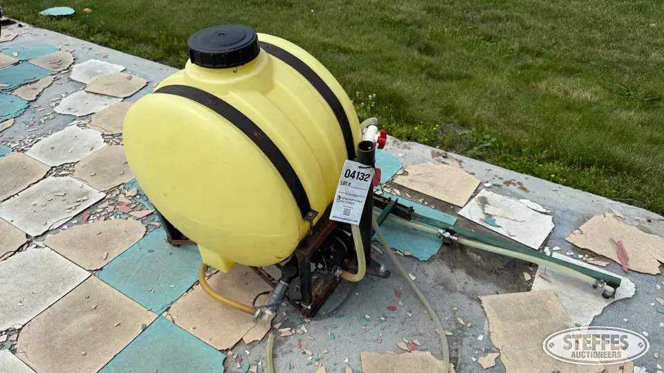 Shop-built lawn sprayer Lawn Sprayers and Spreader