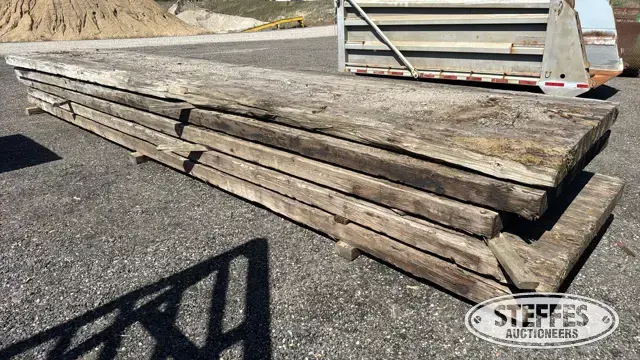 (5) Timber rigging mats