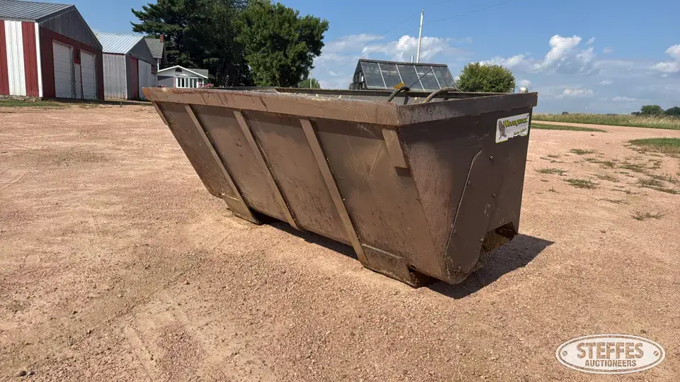 Woodchuck 80ST1 skid steer bedding spreader Skid Steer Attachments-Other