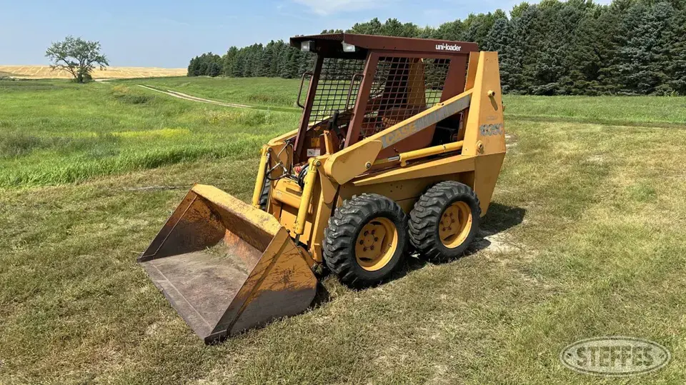 1991 Case 1835C Wheeled Skid Steer