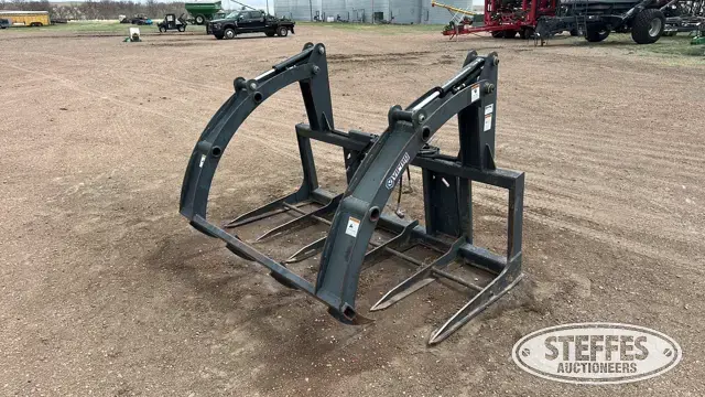 Virnig hyd. Bale grapple bucket