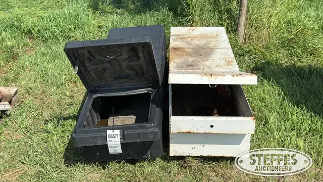 (2) Pickup box toolboxes