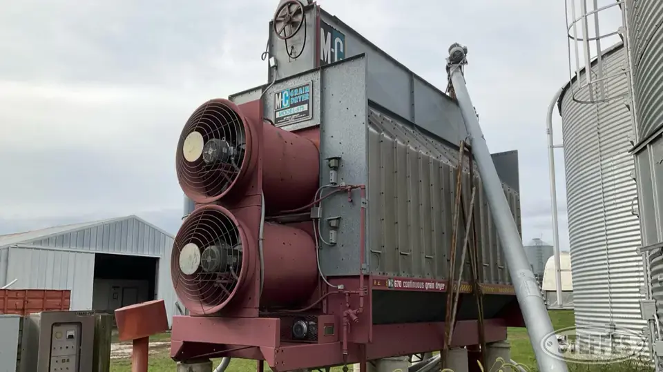 M-C Continuous Flow dryer Grain Dryer