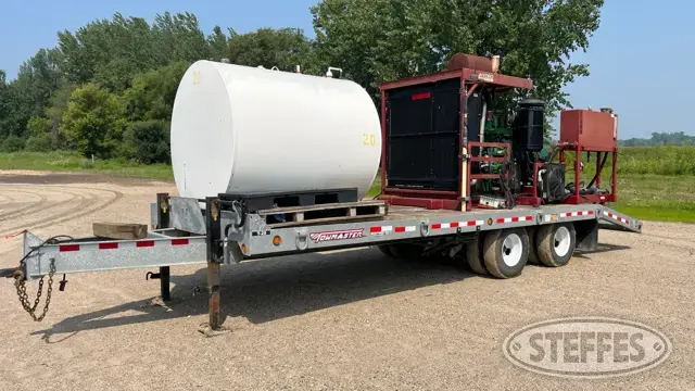 2020 Hydro Lead pump, John Deere 6135 Tier III 600 hp, w/2,178 hrs, 20" Pioneer pump, 60 gpm hyd pkg, on 2020 Towmaster galvanized T20