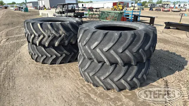 (4) Alliance 710/70R42 tires