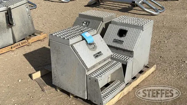 (3) ProTech Step Storage Boxes