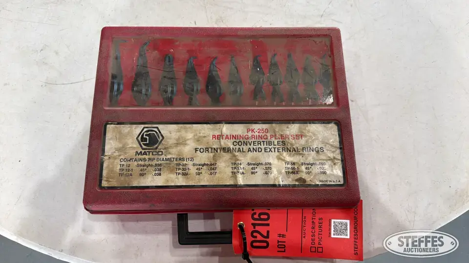 Matco Tools PK-250 General Tools and Shop Supply