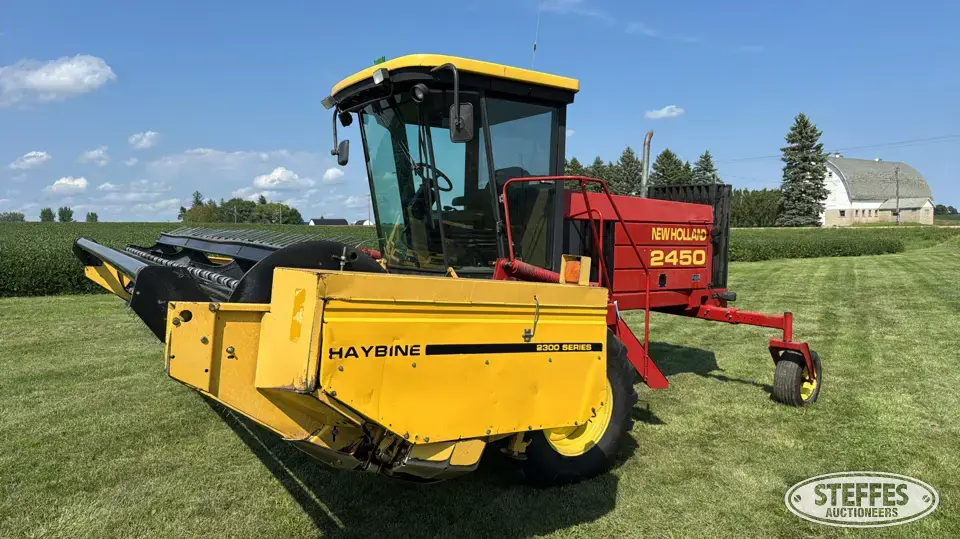 1998 New Holland 2450 Self-Propelled Windrower