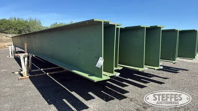 (1) Temporary bridge support beam