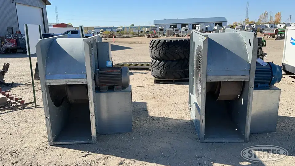 (2) Caldwell C30-2532 aeration fans