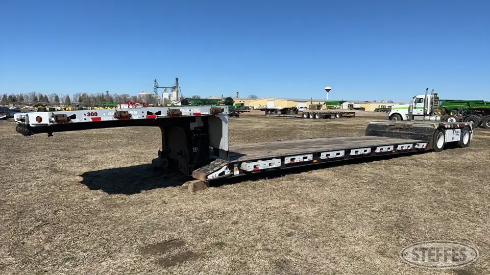 2014 Trail King TK60AMG Lowboy Trailer