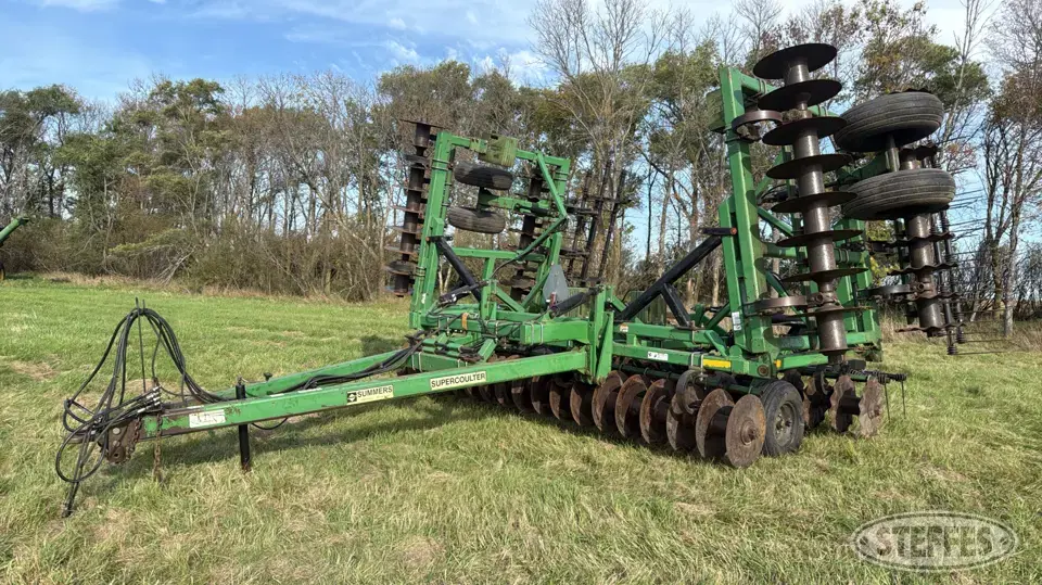 2002 Summers Supercoulter Vertical Tillage