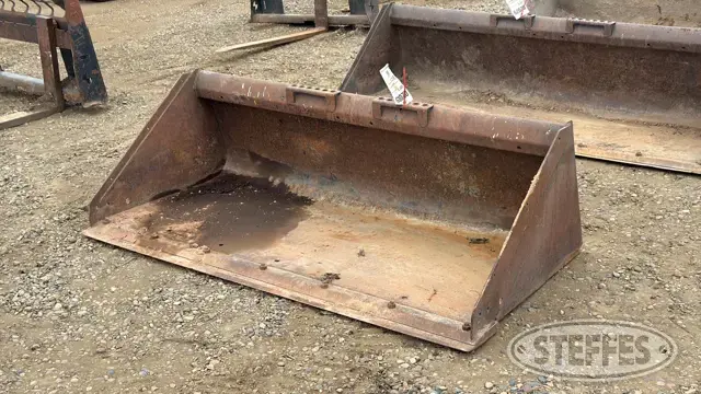 Bobcat skid steer bucket