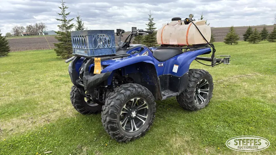 2009 Yamaha Grizzly 700 FI ATV